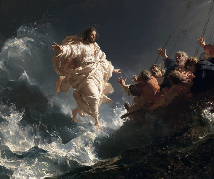 Jésus marchant sur l’eau — À la rencontre des mains ouvertes