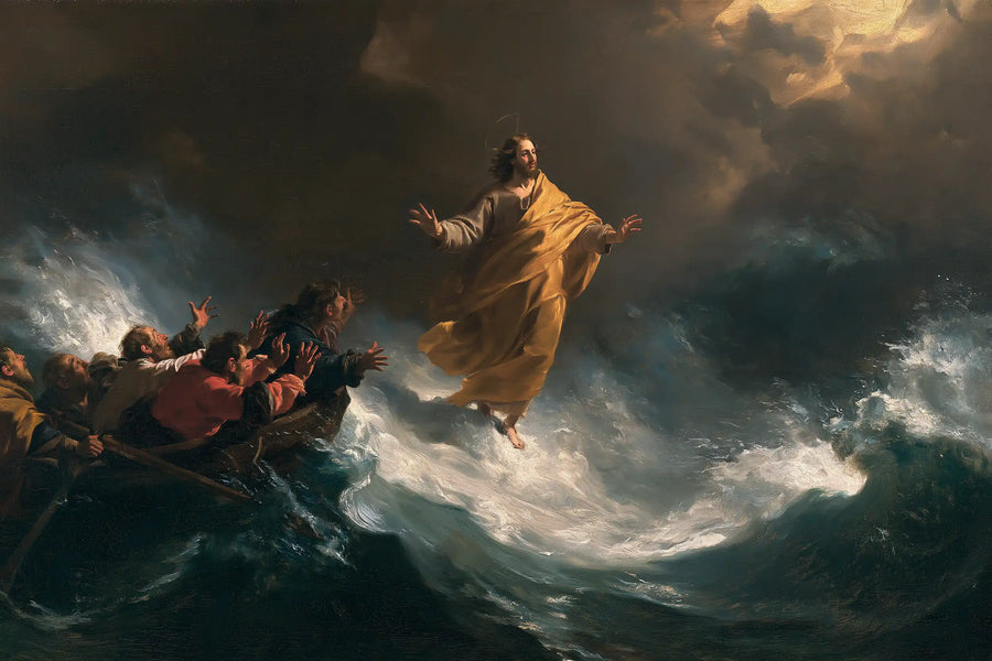 Jesus Walking on Water - Theatrical Baroque · Landscape n° 22