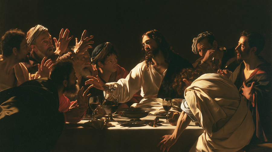 La Cène — Caravage — ténébrisme n° 3