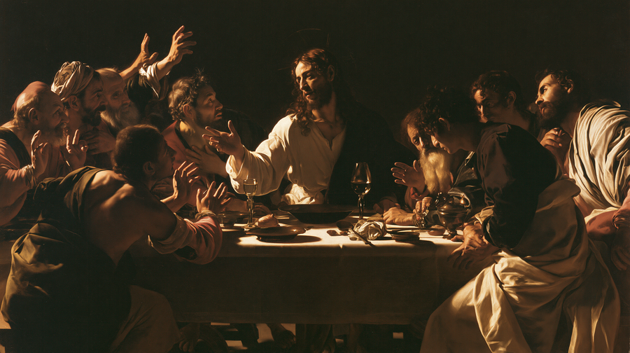 La Cène — Caravage — ténébrisme n° 4