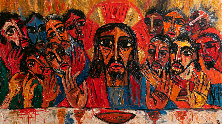 La Cène — Expressionniste n° 8