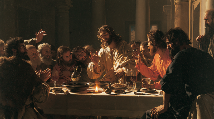 La Cène — Judas isolé n° 1