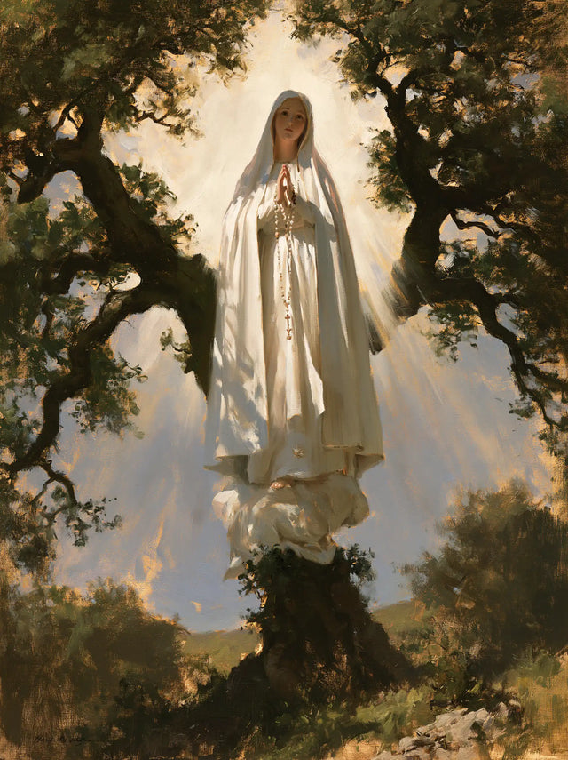 Our Lady of Fatima – Expressionist · Portrait no. 7