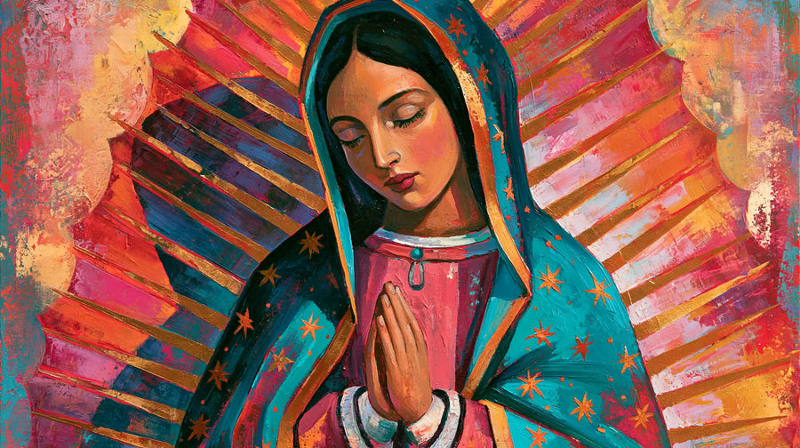 Our Lady of Guadalupe – Expressionist · Landscape no. 5