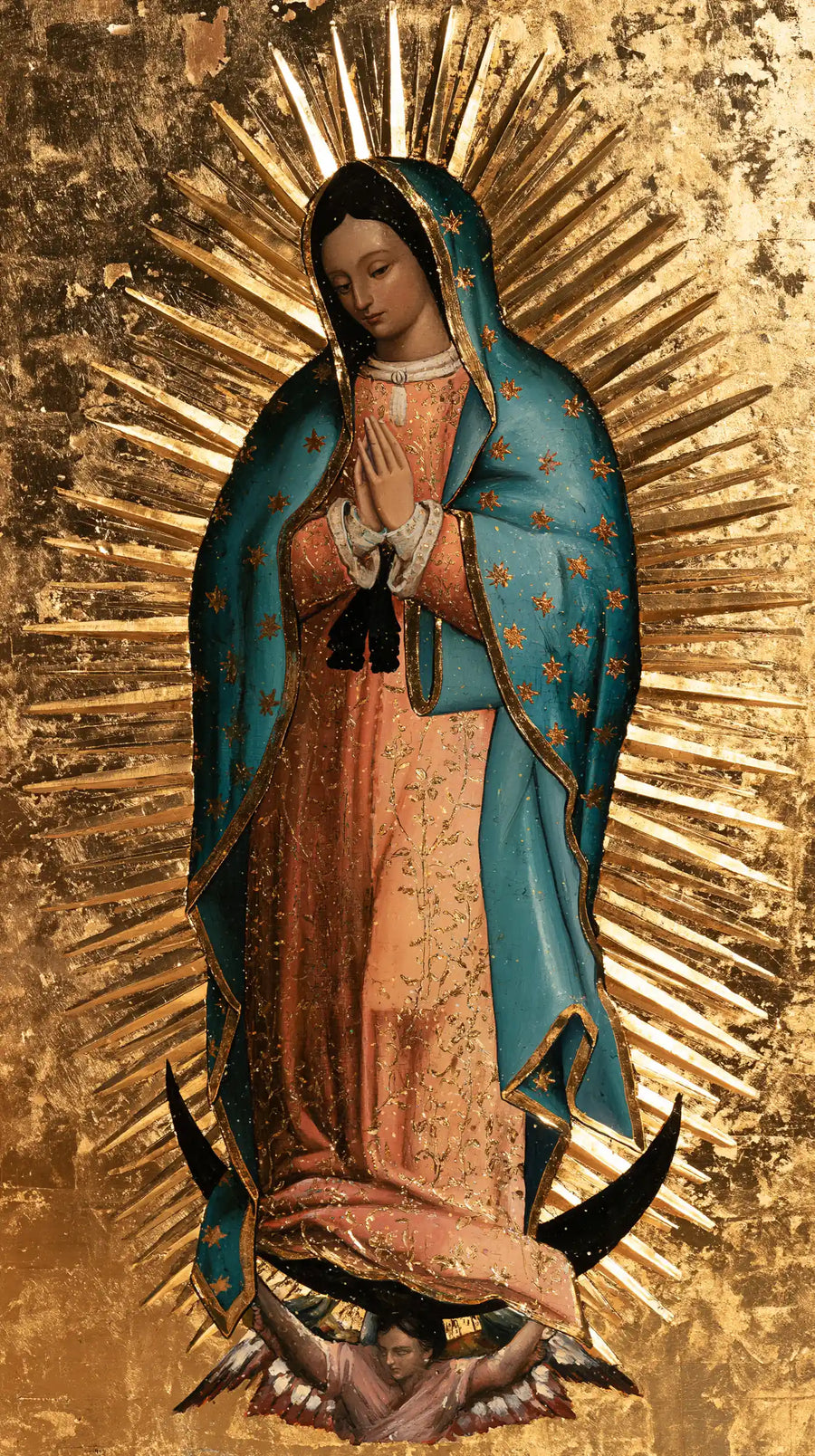 Our Lady of Guadalupe – Sacred Gold · Portrait no. 2