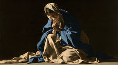 La Vierge en prière — Le Cœur penché vers la lumière