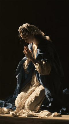 La Vierge en prière — La Prière tournée vers l’ombre