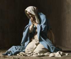 La Vierge en prière — La Prière au creux de la chambre