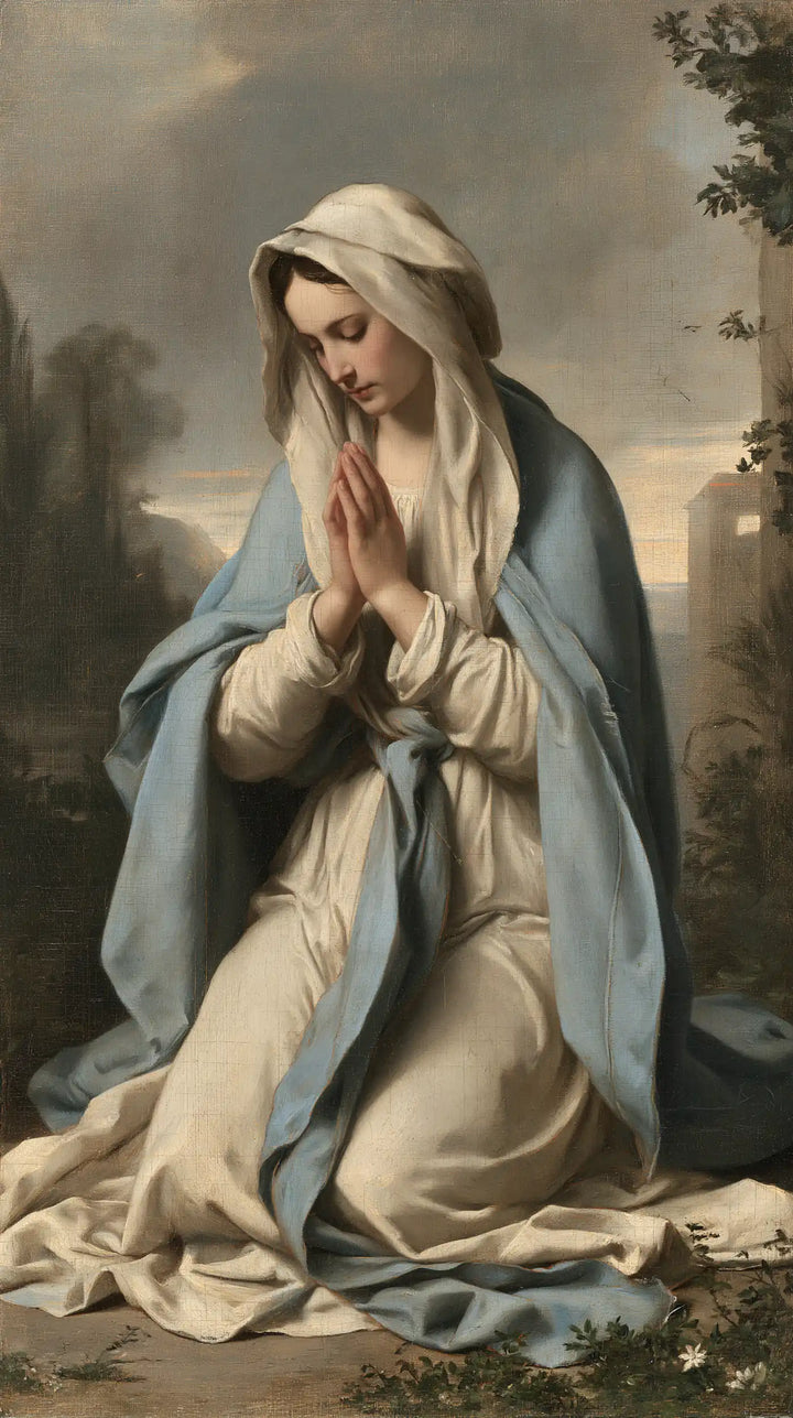 La Vierge en prière — La Prière devant l’horizon lointain