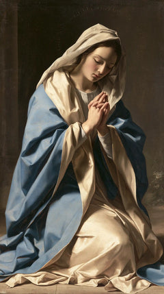 La Vierge en prière — La Douceur dans les plis du soir