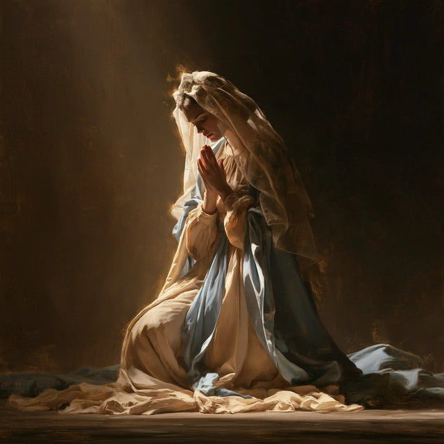 La Vierge en prière — Le Silence dans le rayon étroit
