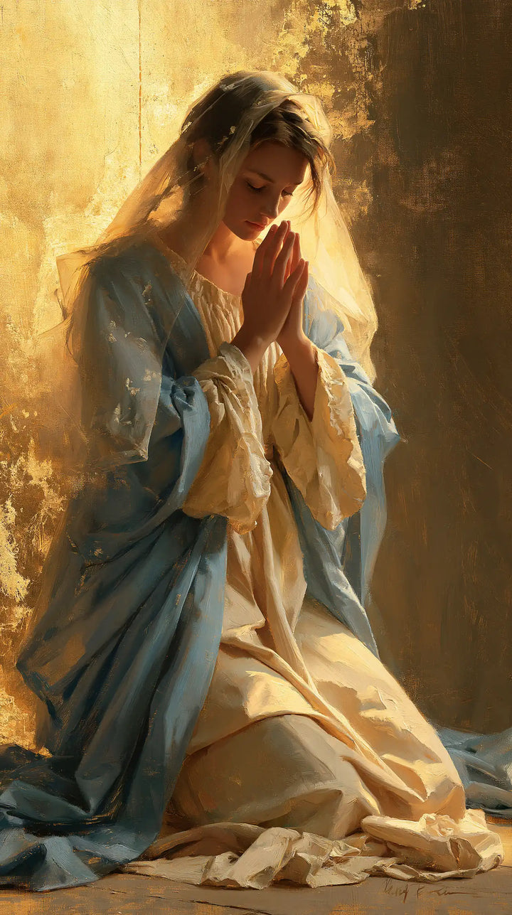 La Vierge en prière — Les Paumes dans la chaleur solaire