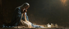 La Vierge en prière — La Petite Prière dans le grand silence