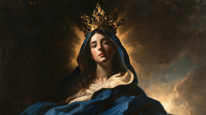 Marie, Reine du Ciel — Le Calme royal au-dessus de la vague bleue