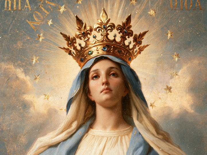 Mary Queen of Heaven - The Crown as Central Symbol · Landscape n° 7