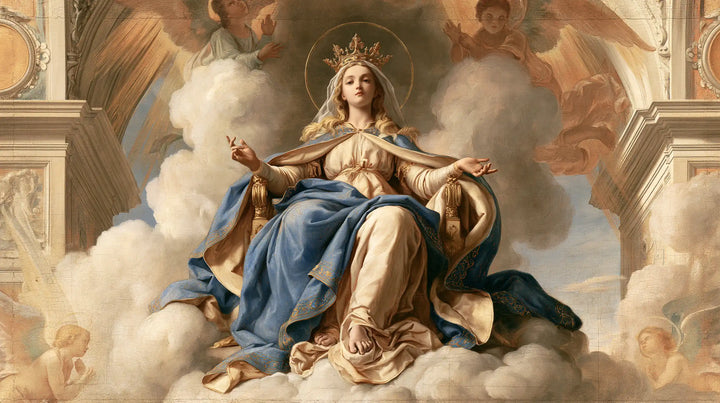 Marie, Reine du Ciel — La Couronne dans le palais des nuées