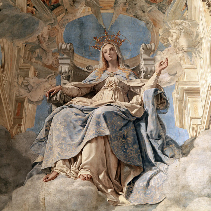 Marie, Reine du Ciel — La Main légère sous la voûte des figures