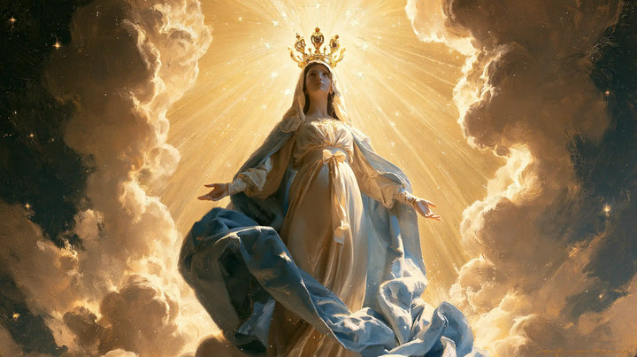 Marie, Reine du Ciel — La Grande Volute au seuil du soleil