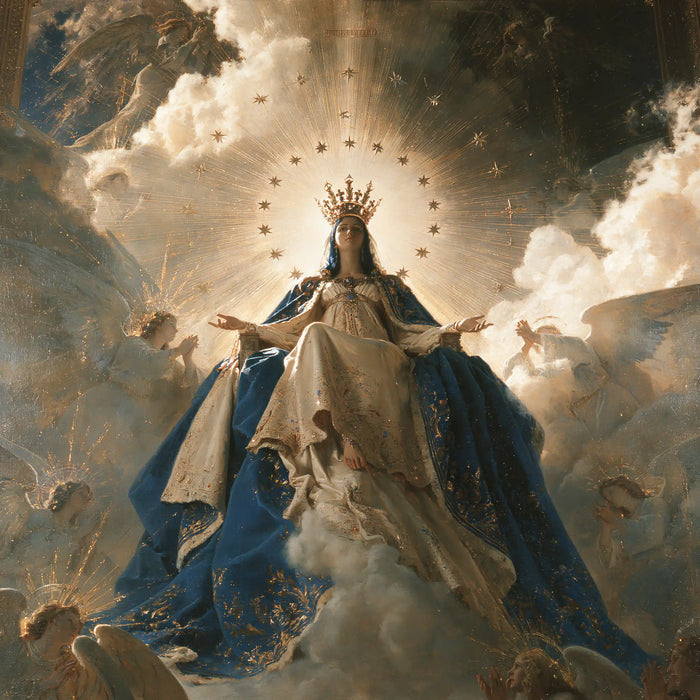 Mary, Queen of Heaven — The Kingdom of Suspended Clouds