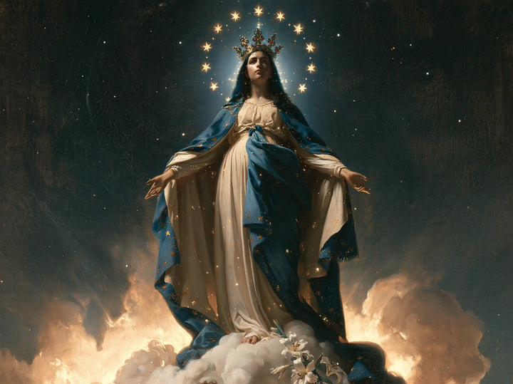 Mary Queen of Heaven - Symbolist · Landscape n° 8