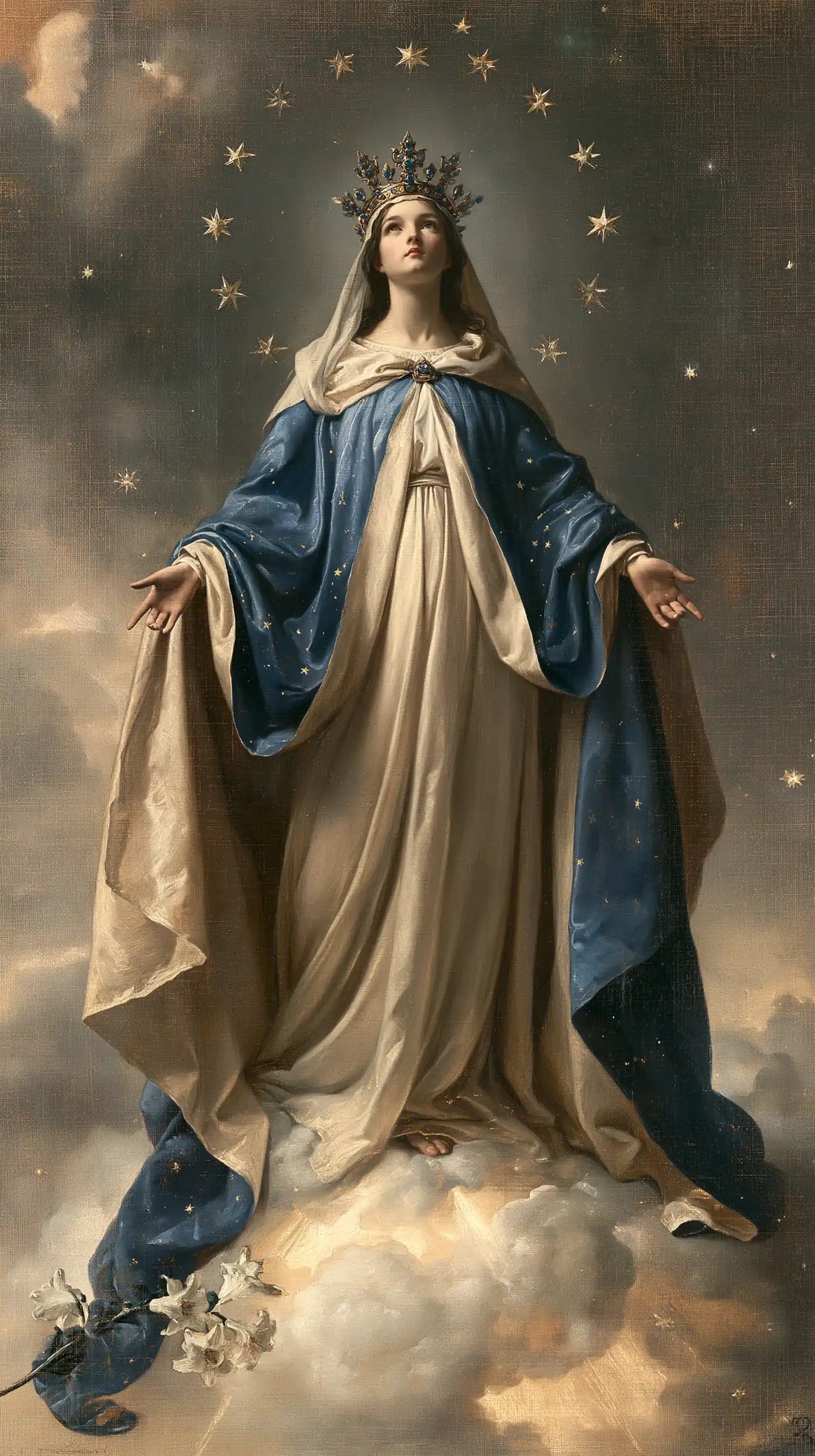 Mary Queen of Heaven - Symbolist · Portrait n° 5