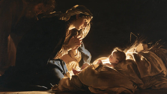 La Nativité — Le Premier Échange dans la nuit