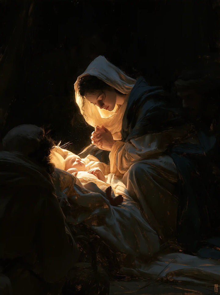 The Nativity - Black and Gold · Portrait n° 6