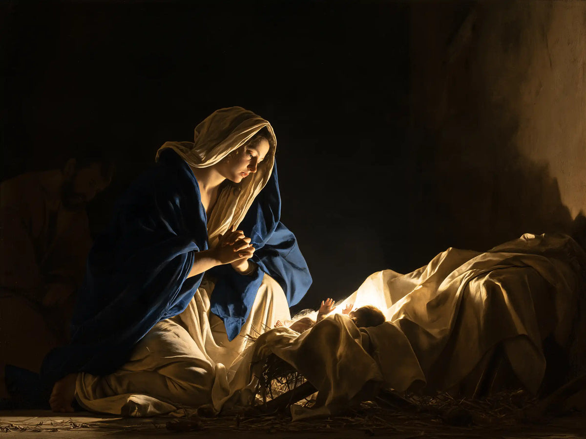 La Nativité — La Prière au-dessus du nid doré