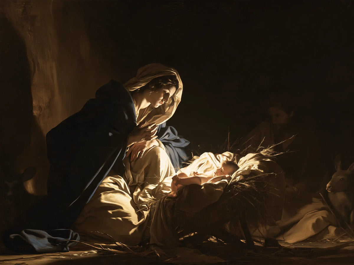 La Nativité — Le Berceau de paille et de lumière