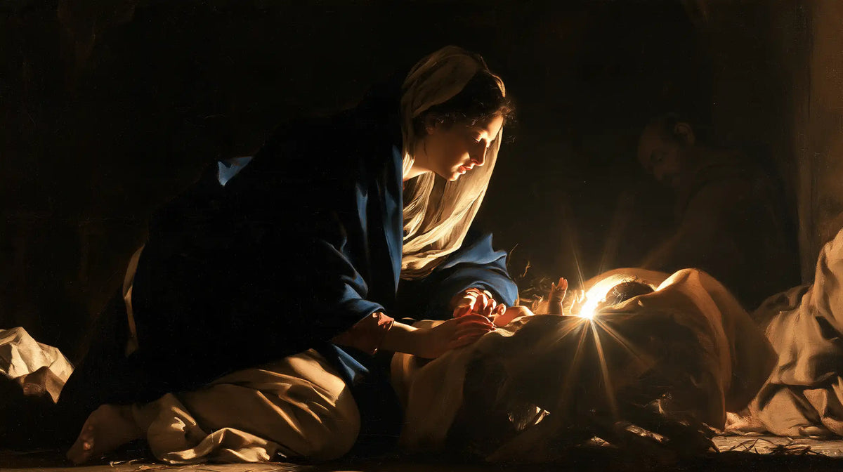 La Nativité — L’Étoile au creux du berceau