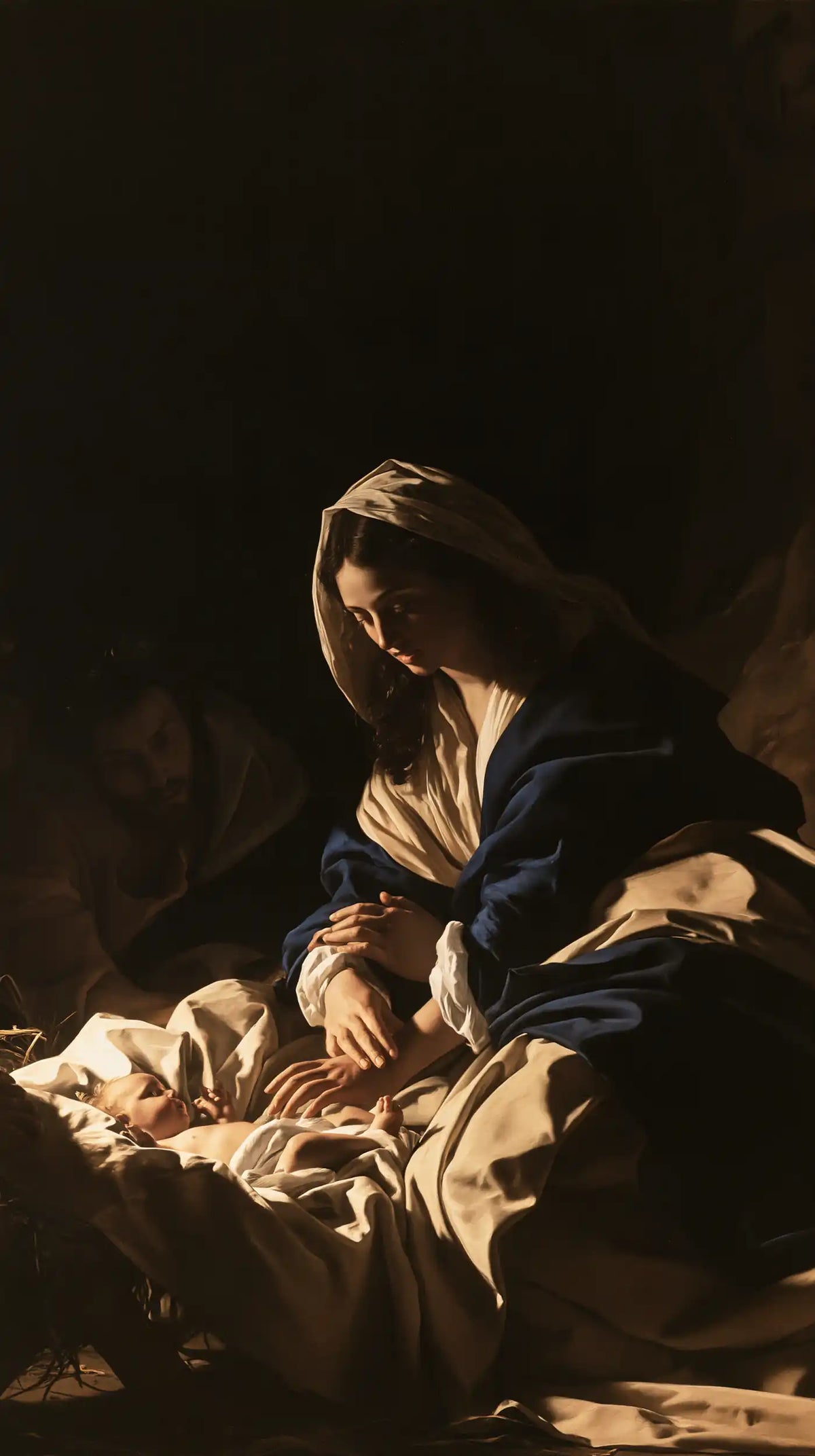 La Nativité — Le Sommeil au bord de la robe d’or