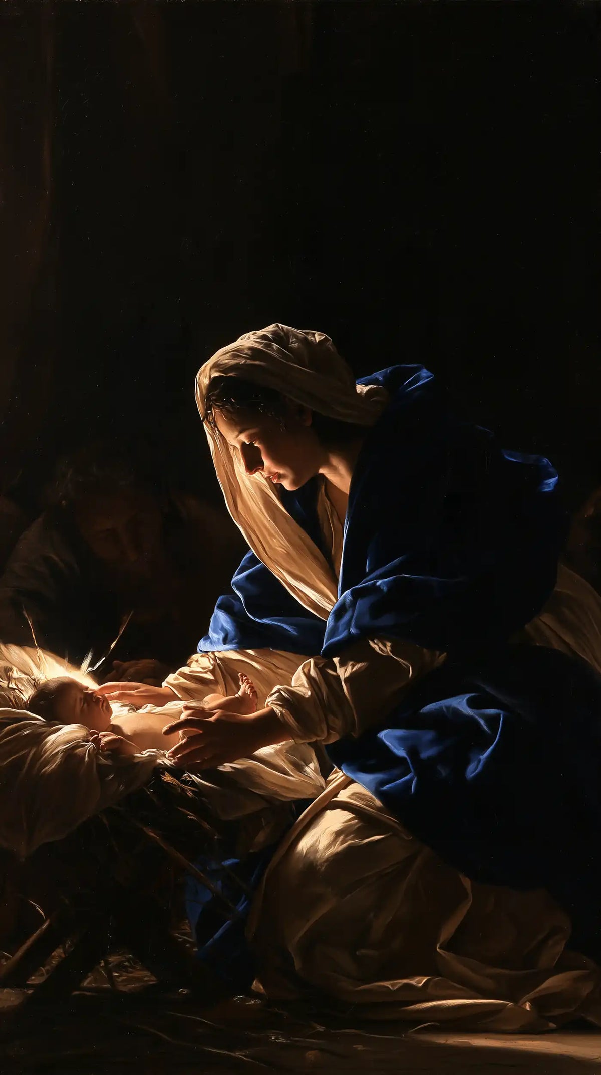 La Nativité — Les Reflets bleus de la tendresse