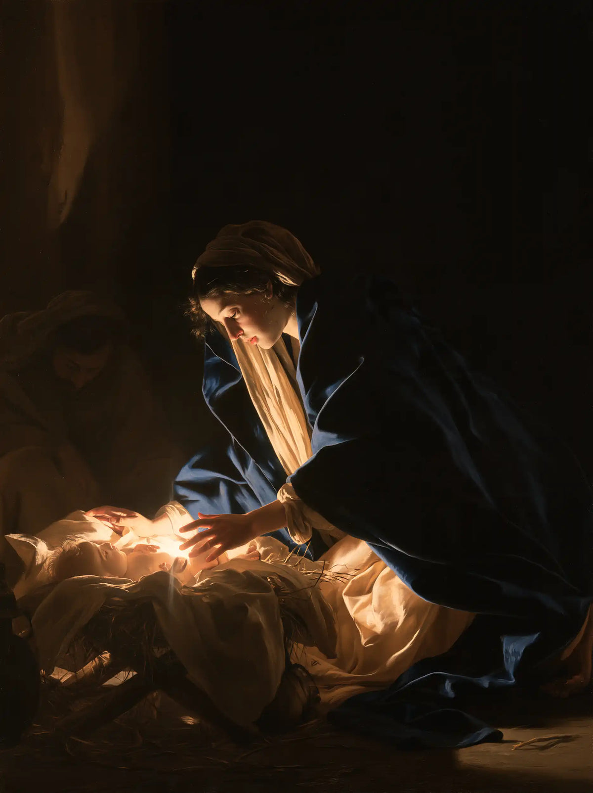 La Nativité — Le Berceau à la lisière du bleu