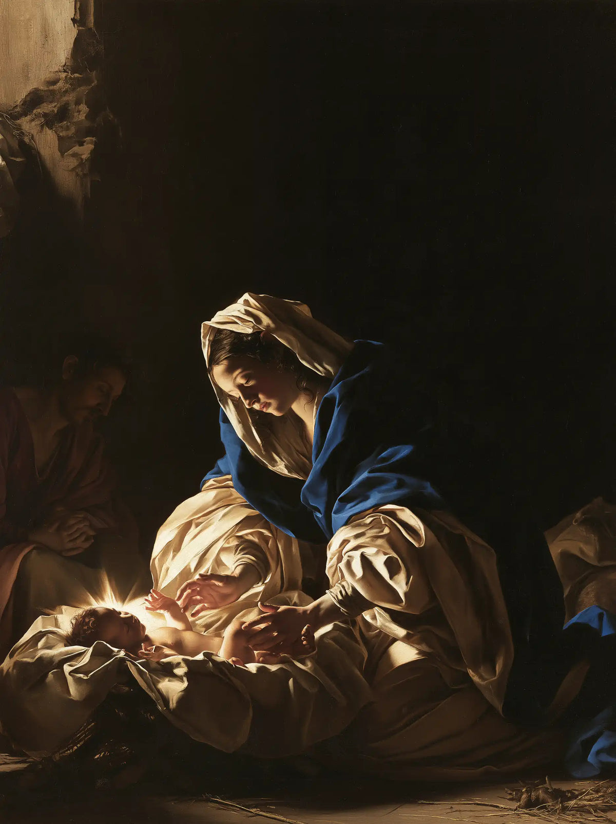 La Nativité — La Naissance au pied du mur d’ombre