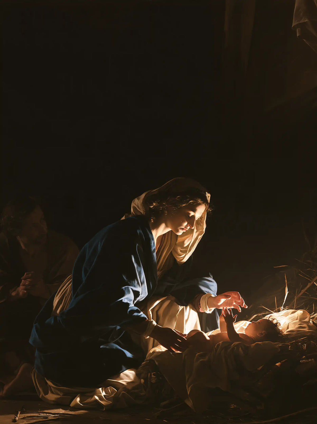 La Nativité — Les Mains suspendues dans la clarté