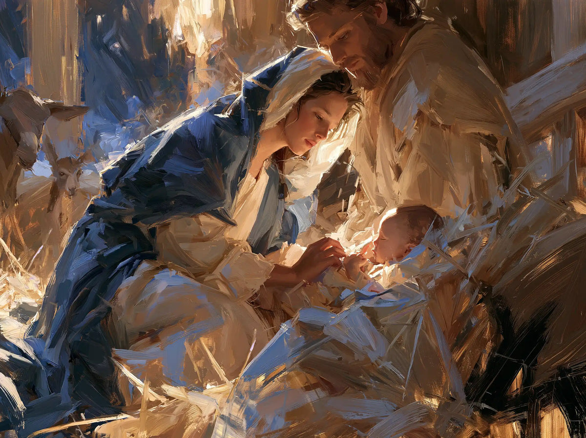 La Nativité — Les Visages unis dans la lumière