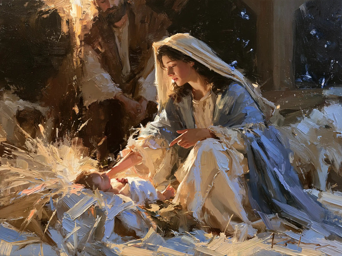 La Nativité — La Caresse au milieu des étincelles