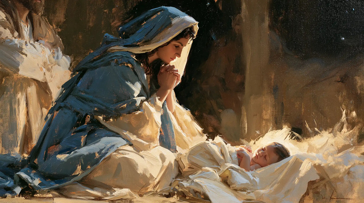 La Nativité — La Prière au manteau de ciel