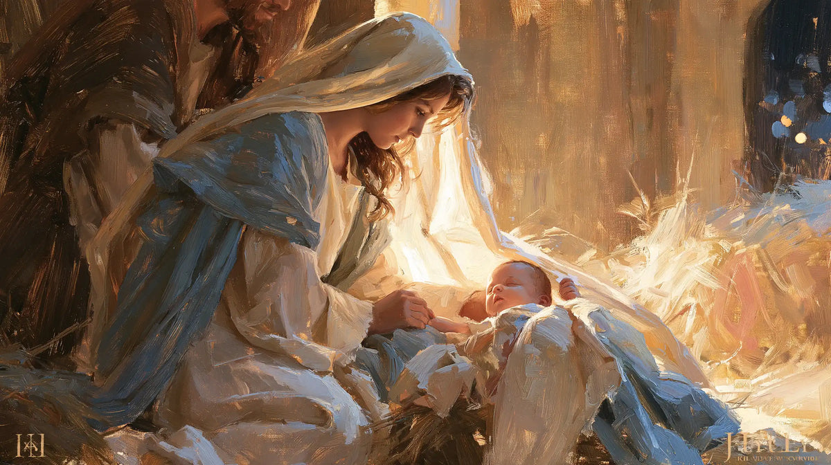 La Nativité — Le Voile dans la flamme du jour