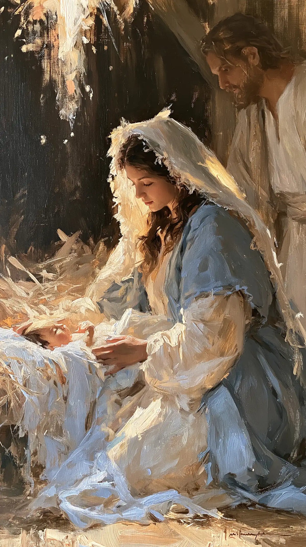 La Nativité — La Veille sous les éclats suspendus