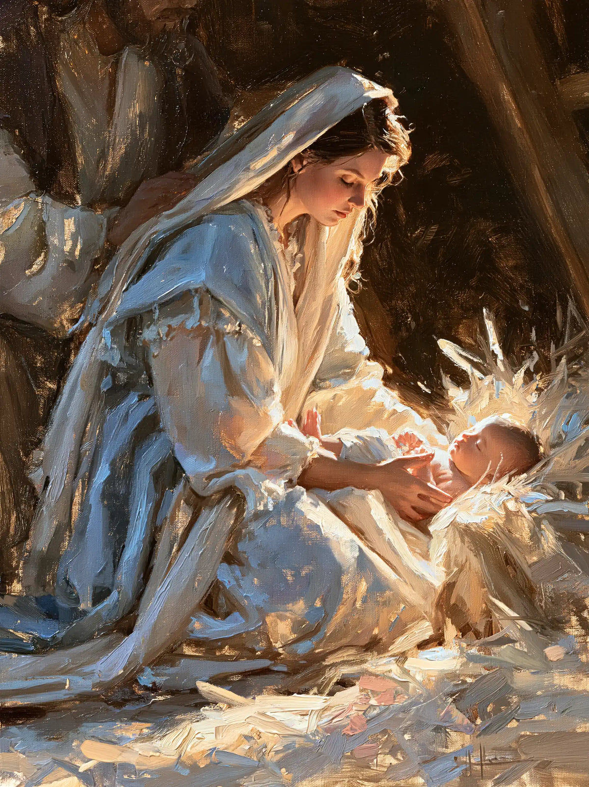 La Nativité — Les Deux Mains autour du matin