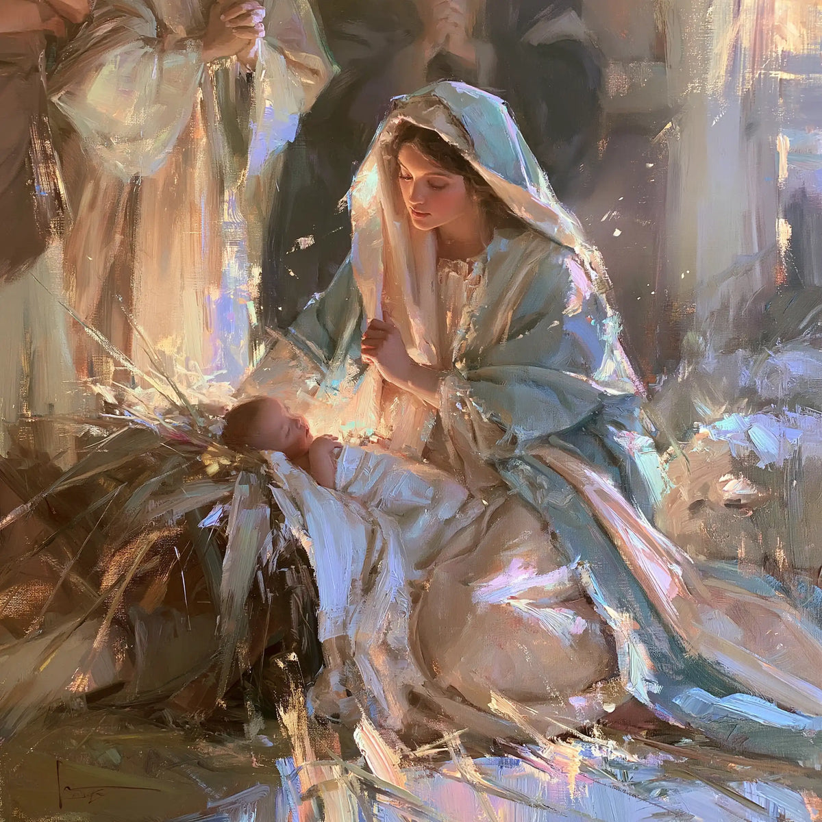 La Nativité — La Prière aux reflets de lilas