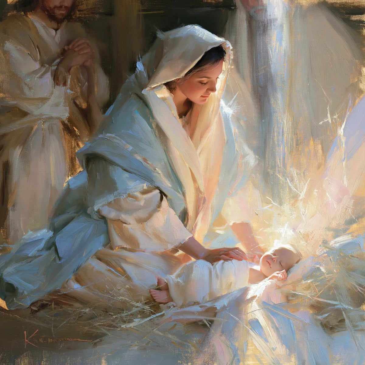La Nativité — La Caresse dans le rayon nacré