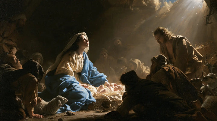 The Nativity - Mary and the Shepherds · Landscape n° 11