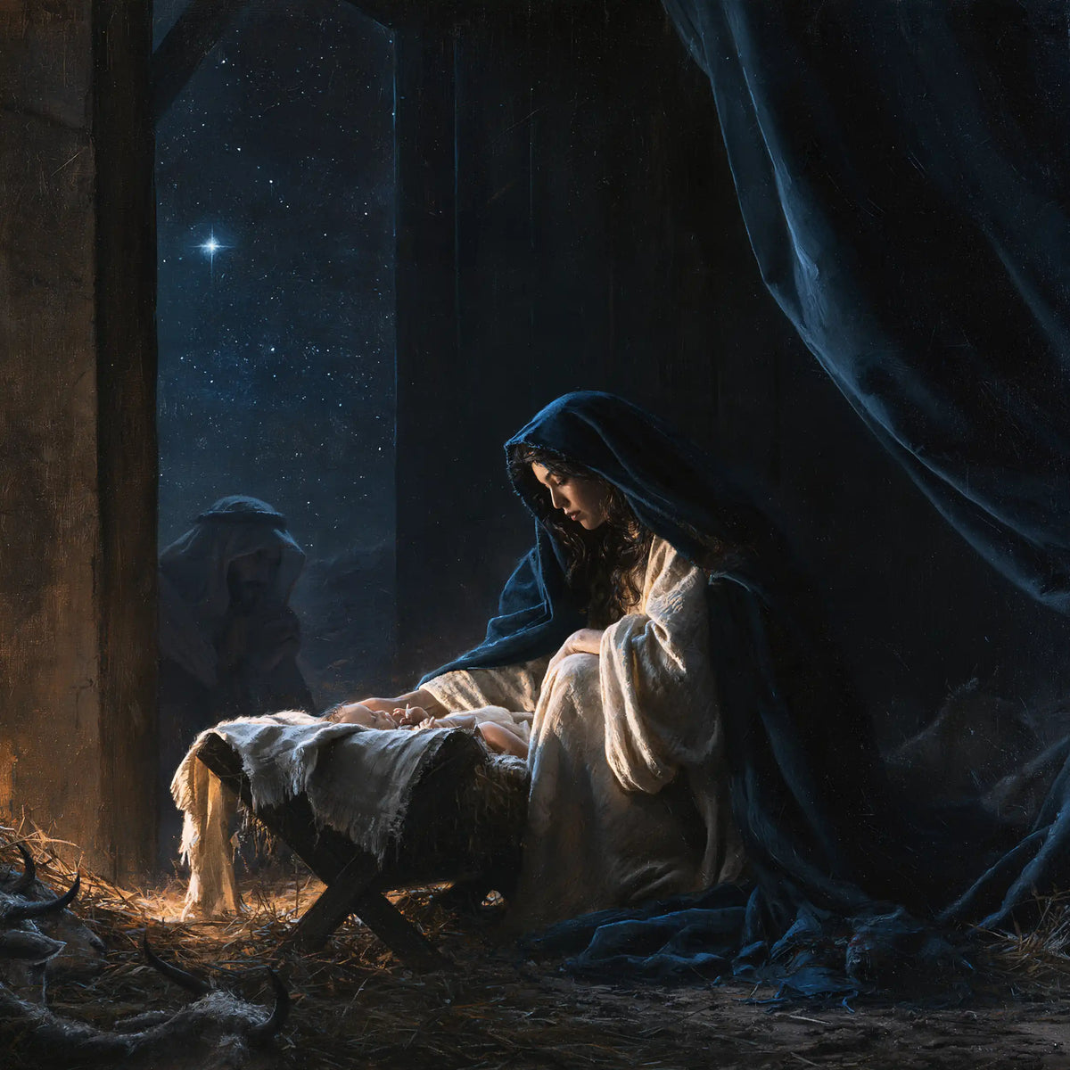 La Nativité — La Veille devant la fenêtre de silence