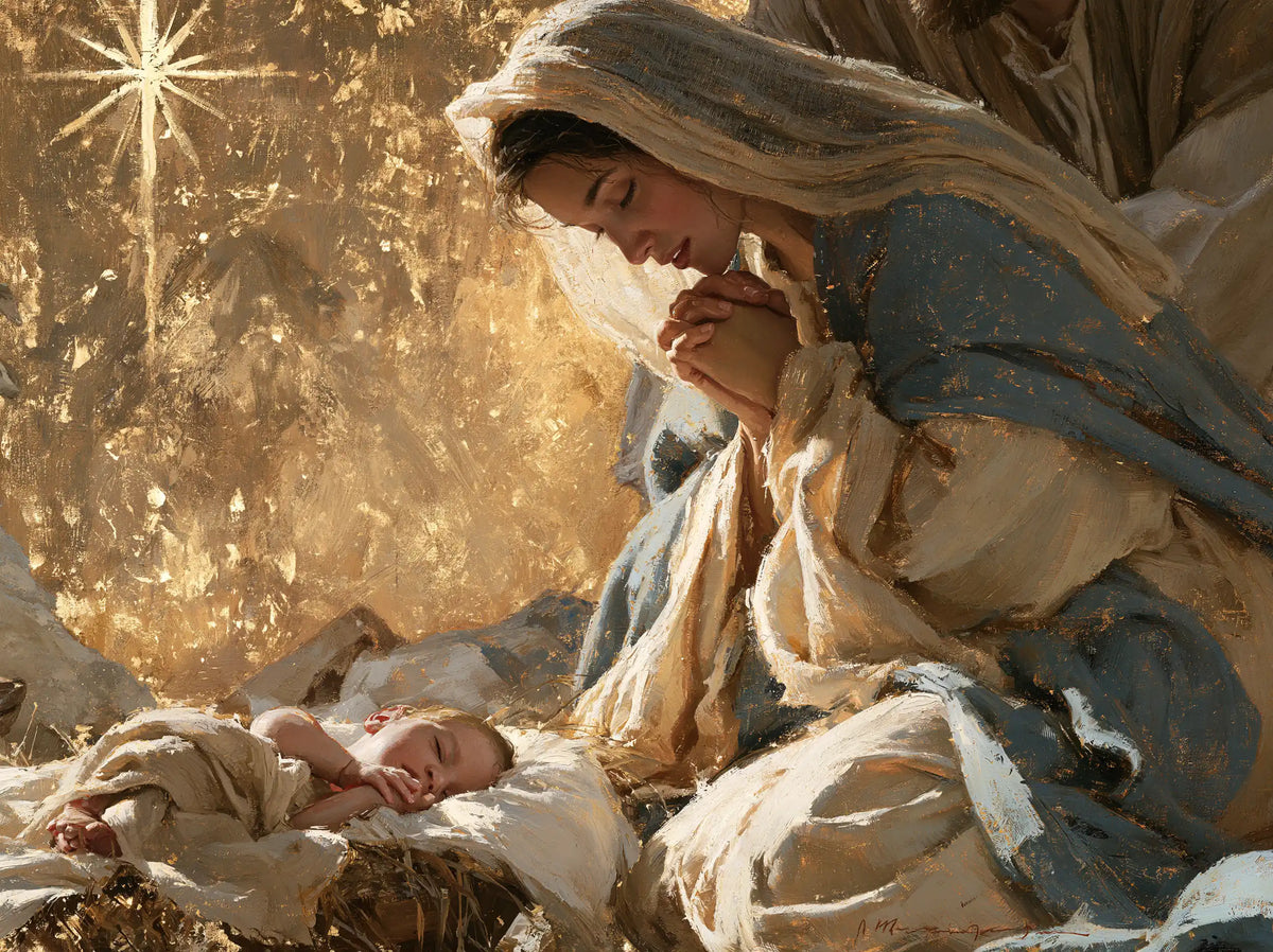 La Nativité — L’Étoile au-dessus du petit dormeur