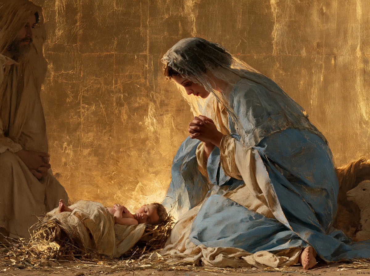 La Nativité — Le Petit Sommeil sur la terre d’or