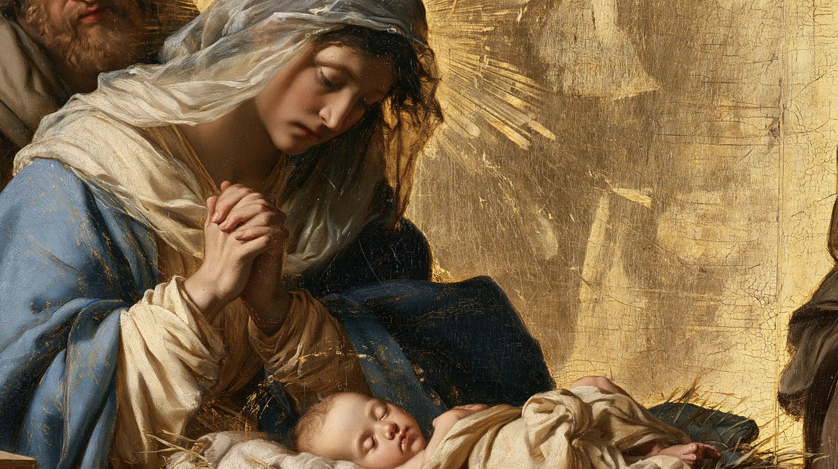 La Nativité — Le Sommeil sous le visage penché