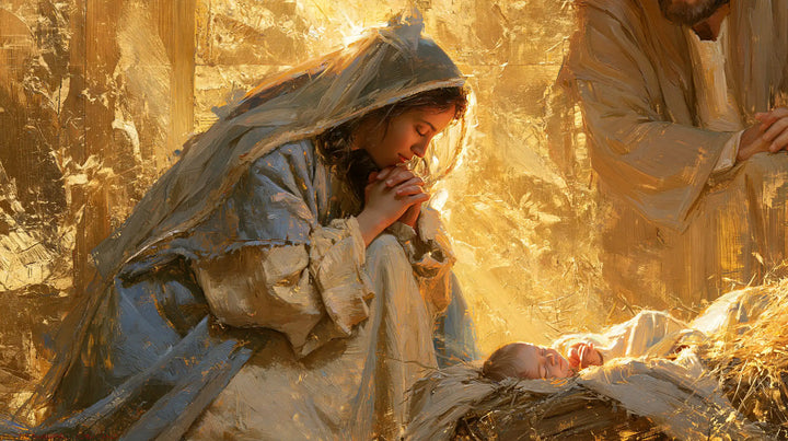 La Nativité — Le Voile dans la gerbe solaire