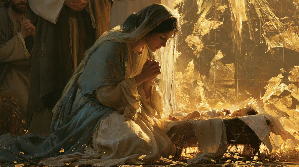 La Nativité — Le Berceau sur ses pieds d’ombre